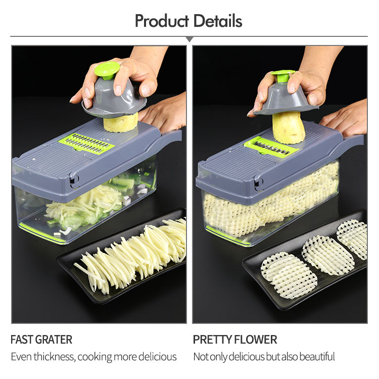 13 In 1 Manual Vegetable Chopper Cutter Kitchen Tools