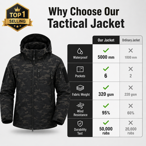 <span class=keywords><strong>Veste</strong></span> <span class=keywords><strong>à</strong></span> <span class=keywords><strong>capuche</strong></span> pour <span class=keywords><strong>homme</strong></span> en polyester imperméable, doublée de <span class=keywords><strong>polaire</strong></span>, <span class=keywords><strong>à</strong></span> motif uni, idéale pour la pêche, la randonnée, le camping, l'escalade, le ski, sport d'hiver - Product Image 6