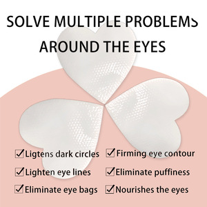 Patchs de masque hydrogel en forme de cœur anti-rides hydratants pour le soin des yeux, réparation et raffermissement de la peau - Product Image 5