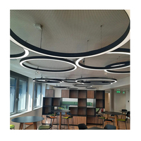 1200mm 1800mm Rond LED Lustre Circulaire Décoratif Led Anneau Pendentif Lampe Cercle Led Pendentif Lumière