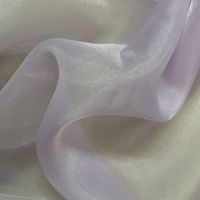 Vente en gros directe d'usine, tissu organza en polyester doux résistant aux taches, très léger, pour les textiles de mariage et de maison