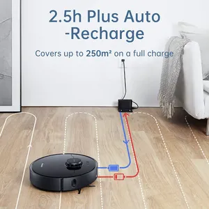 NOUVEAU 2022 Dreame Bot L10 Pro Aspirateur Robot Intelligent et Économique avec Fonction de Nettoyage et Application Mobile Automatique - Product Image 5
