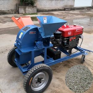 Dieselmotor Houthamermolen Grinder Bosbouwmachines Houtversnippermachine - Product Image 2