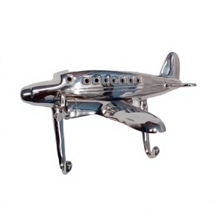 Crochets muraux décoratifs pour modèles d'avion et porte-serviettes Porte-clés et cintre Crochets muraux en aluminium coulé et Offre Spéciale de rail - Product Image 1