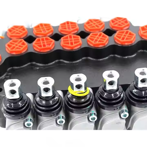 วาล์วควบคุมทิศทางแบบแมนนวล 5 ช่อง รุ่น P80-G34-G12  แบบโมโนบล็อก  P80-G34-G12-2OT-YW-2OT |   โรงงาน OEM - Product Image 6