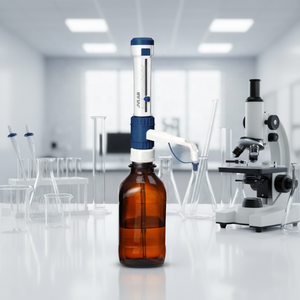 Диспенсер для бутылок JVLAB Dispens-<span class=keywords><strong>M</strong></span>: Набор для работы с жидкостями в лаборатории с ручной стеклянной пипеткой - Product Image 1