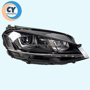 Adecuado para Volkswagen <span class=keywords><strong>Golf</strong></span> 7 <span class=keywords><strong>faros</strong></span> delanteros 7,5 2015 2016 2017 faro de xenón Original luz HID de alta calidad 5GG941032 5GG941031 - Product Image 2