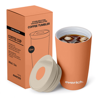 Tasse à café sur le thème des nuages de 350ml Couvercle à boire direct Premium Doublure intérieure en céramique Facile à nettoyer Parfait pour les amateurs de café Cadeau