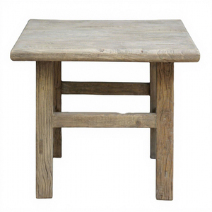 Wholesale Antique Furniture China <strong>Rustic</strong> Coffee <strong>Table</strong> Square Wooden <strong>Side</strong> <strong>Table</strong> - Product Image 1