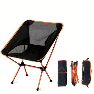 Folding Portable Lightweight Aluminum Foldable Camp <b>Chairs</b> Outdoor <b>Moon</b> <b>Camping</b> <b>Chair</b> - Product Image 1