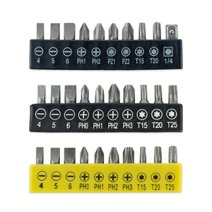 Yunbei YB <b>Bit</b> <b>Set</b> 60mm Extension Rod 10pc Metric Carbon Steel <b>Screwdriver</b> <b>Bits</b> With Base And Extension Rod - Product Image 3