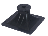 176A gros 1 pouce gorge carré tweeter klaxon en plastique ligne réseau diffuseur klaxon