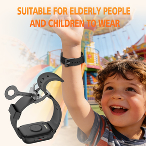 Reloj Inteligente Cuadrado 4G SOS Care para Personas Mayores con GPS+BDS+GLONASS+WiFi NFC <span class=keywords><strong>ESIM</strong></span> IP67 Resistente al Agua, Detección de Caídas, Monitoreo de Salud - Product Image 4