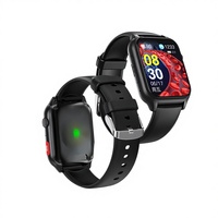 Reloj Inteligente con Alerta de Emergencia AI Life Health T1-Pro LTE NFC AMOLED con Pantalla Cuadrada, Monitoreo de Oxígeno en Sangre, Frecuencia Cardíaca y Correa de Silicona