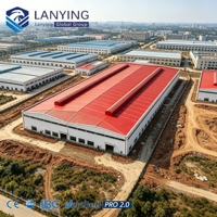 Almacén Moderno de Estructura de Acero SYLY con Techo y Paredes de Panel Sándwich Aislado