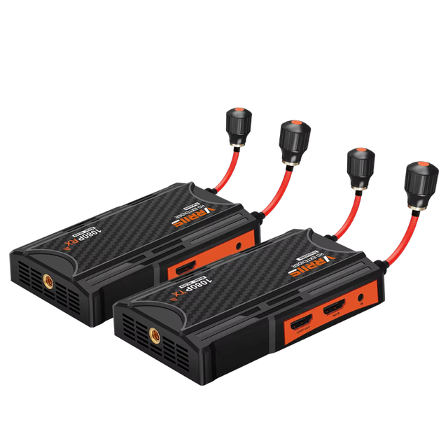 Portable Wireless Video Extender 5.8Ghz 300M 1080P Wireless Transmitter Receiver Support One-to-many for SLR Cameras PC to TV