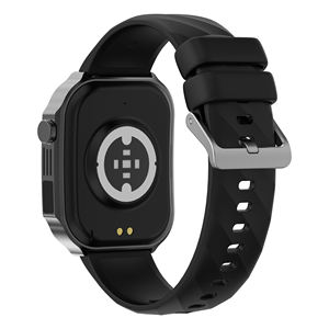Montre intelligente carrée étanche IP68 avec lampe de poche, température, lecteur de musique, suivi d'activité, montre intelligente - Product Image 3