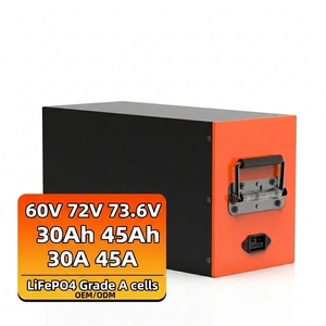 Baterías de iones de litio OEM Delong de 60V 72V 30AH 30A con BT BMS CE MSDS, paquetes de baterías LFP para carritos de golf Shuttle, motor LFP4850 Saf - Product Image 5