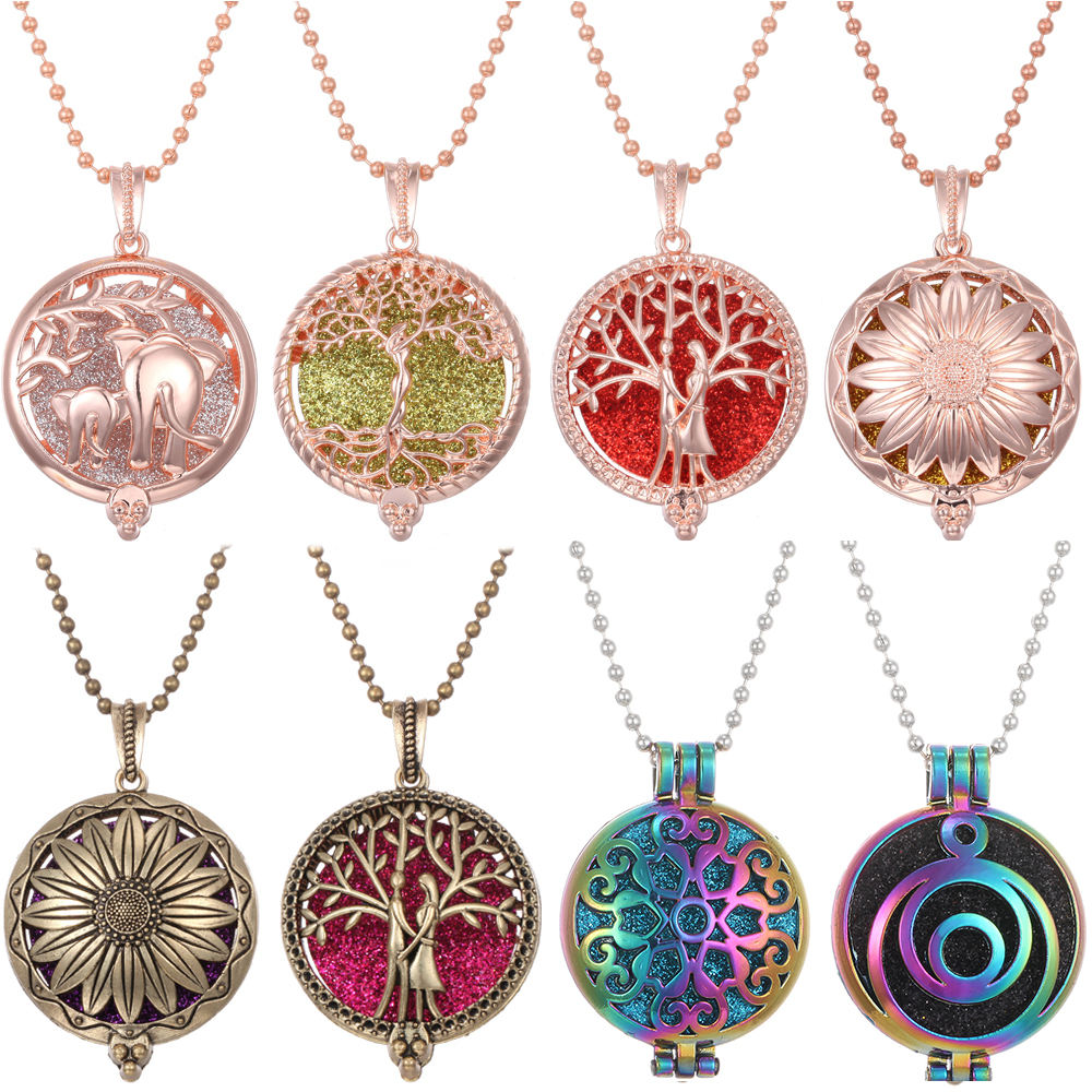 Wholesale Stainless Steel Aromatherapy Jewelry Pendants