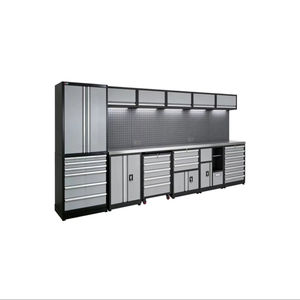 Équipement d'atelier personnalisable, armoire à outils en métal, fabriquée en acier à fermeture douce, adaptée à <span class=keywords><strong>l</strong></span>'atelier, au <span class=keywords><strong>garage</strong></span>, aux quincailleries, aux meubles - Product Image 1