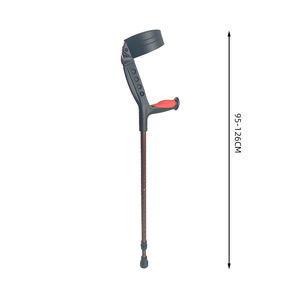 Muleta de Brazo Ajustable de Aleación de Aluminio con Diseño Antideslizante para Apoyo al Caminar de Personas Mayores y con Discapacidad - Product Image 4