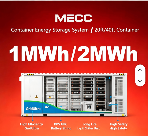 Energy Storage System Industrial Use OEM BESS LiFePO4 Battery Storage Container 500KWh 500kW CAN Communication Solar High