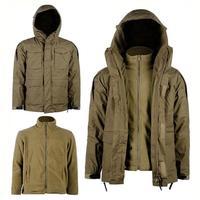 Veste parka G8 unisexe multi-poches, légère, camouflage, imperméable, coupe-vent, chaude pour l'hiver, idéale pour la randonnée et le camping