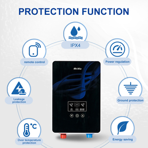 Ngay lập tức điện hệ thống nước nóng phòng tắm vòi sen Máy nước nóng với Big LED hiển thị nhiệt độ - Product Image 4