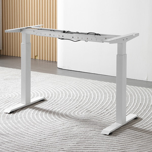Bureau debout électrique réglable en hauteur à moteur unique, bureau d'ordinateur moderne pour le bureau avec panneau de commande numérique - Product Image 4