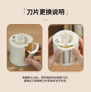 Dropshipping Shopify Roller Vegetable <b>Cutter</b> Hand Crank <b>Potato</b> Grater Multifunctional Slicer Kitchen Tool & Gadget - Product Image 6