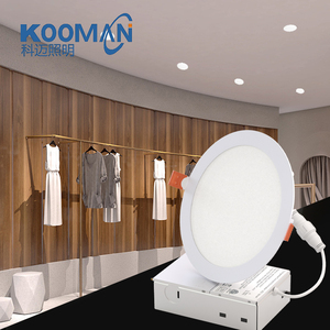 <span class=keywords><strong>KOOMAN</strong></span> Ultra-Mince 2700K-6000K Couleur Cercle Sélectionnable 4 6 Pouces Plafond Led Panneau Lumineux Américain - Product Image 6