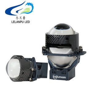 Accessori LELANPU, Fari per Moto 12V, Lente Fisheye in Vetro, Luce Fendinebbia per Auto, Proiettore Laser, Fari LED per Suzuki e <span class=keywords><strong>Peugeot</strong></span> - Product Image 1