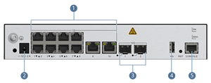 Huaweis EKitEngine AC9701S-L 10 * GE Ethernet 2 * SFP + Portas DC Power Gerenciar 512 * AP WLAN Mesh Enterprise <span class=keywords><strong>Network</strong></span> Access Controller - Product Image 6