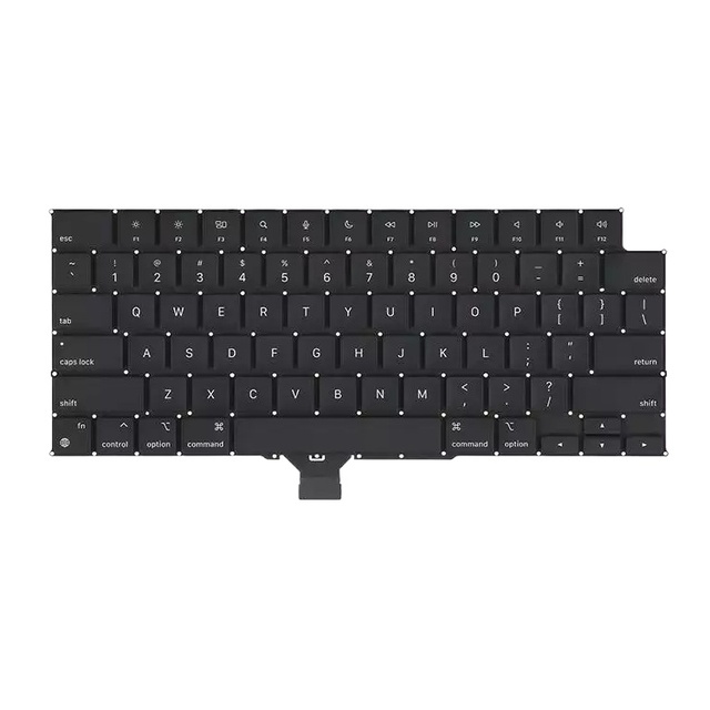 Replacement Laptop Spare Parts US Keyboard 14" A2442 16" A2485 Laptop Part