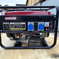 Générateur d'énergie portable à essence YHS-OT-007, type silencieux à cadre ouvert, démarrage automatique, haute qualité, 7500W-8500W
