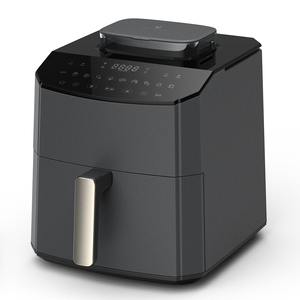 Nuova Cina 2025 nuovo 3.5L + 6.5L doppio <span class=keywords><strong>10</strong></span> <span class=keywords><strong>litri</strong></span> cestino Smart Freidora De Aire Hot 10L 11L 12L digitale doppia <span class=keywords><strong>friggitrice</strong></span> ad aria - Product Image 5