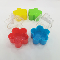 Factory Direct Sale Neues Design Blumen form Kunststoff runde Tee licht Lampe Tasse Auf Lager