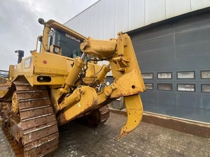 รถดันดินตีนตะขาบ CAT D8R มือสอง ยี่ห้อญี่ปุ่น พร้อมเครื่องยนต์และส่วนประกอบปั๊มหลัก - Product Image 2