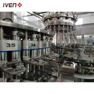 Intravenous Infusion PP Bottle Filling And Sealing Equipment / Plastic Bottle Form Fill Seal Machine