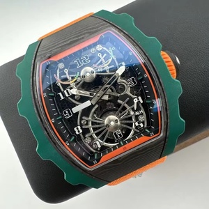 นาฬิกาข้อมือผู้ชายระบบกลไกหรูหรา RM21-02Tourbillon, นาฬิกาอัตโนมัติ 70 ชั่วโมง RM21-02, นาฬิกาคาร์บอนไฟเบอร์สุดหรู - Product Image 3