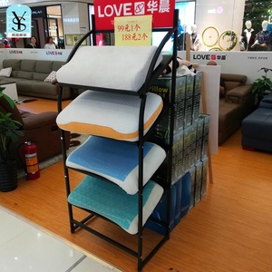 <span class=keywords><strong>Display</strong></span> al dettaglio personalizzato supporto da pavimento in metallo per biancheria da letto snack pane caramella mensola promozione - Product Image 4