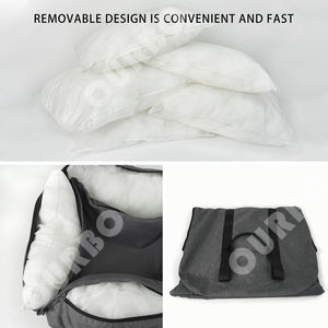 Peppy budters diskon besar tahan air kursi mobil anjing Booster tas anti-tabrakan portabel tempat tidur perjalanan - Product Image 4