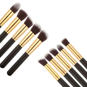 11pcs cosméticos profissionais ferramentas de pincel kabuki fundação bb creme em pó escova da composição por atacado - Product Image 4