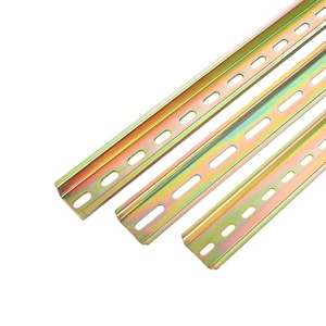 Fato nhôm và thép Din <span class=keywords><strong>Rail</strong></span> 35mm Din <span class=keywords><strong>Rail</strong></span> cần thiết cho MCB cài đặt Din <span class=keywords><strong>Rail</strong></span> cho C45 - Product Image 1