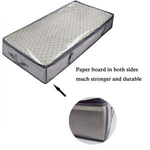 Bolsa de Almacenamiento Visual de PVC en Oferta, Resistente, con 4 Paredes Laterales, Contenedores de Almacenamiento Debajo de la Cama para Mantas, Ropa, Suéteres, para Armarios - Product Image 2