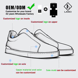 Fabricants de chaussures à marque privée LANCI, chaussures de luxe pour hommes, baskets personnalisées pour hommes, baskets de créateur de haute qualité - Product Image 1