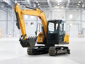 Cabina Certificada SY75C ROPS FOPS con Aire Acondicionado Totalmente Automático - Product Image 2