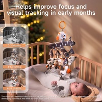 Tumama enfants jouets éducatifs en peluche développement visuel noir blanc Nature Design sensoriel berceau suspendu cloche jouet pour bébé jouets mobiles