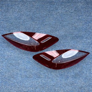 Cubierta de Luz Trasera para Porsche Panamera 2011-2013, Material PC, Carcasa de Luz Trasera, Par Izquierdo y Derecho - Product Image 2