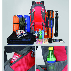Custom <b>40</b> L 60 L Outdoor Large Capacity Waterproof Rucksack Men Women Sports Camping Travel Hiking <b>Backpack</b> - Product Image 2